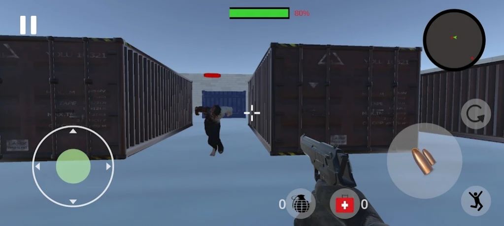 僵尸3D射擊槍游戲版截圖3