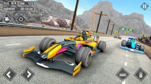 真實(shí)方程式賽車(chē)特技游戲版截圖4