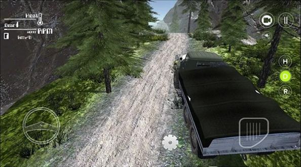 雪地越野卡車游戲版截圖3