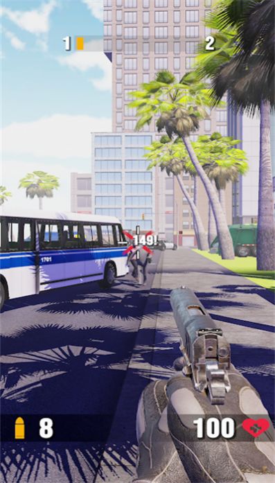 僵尸島幸存者FPS游戲版截圖1
