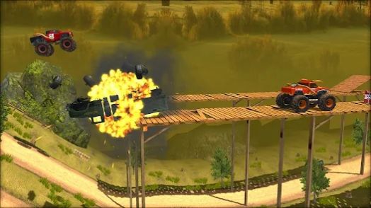 大腳怪越野車2游戲手機(jī)版截圖1