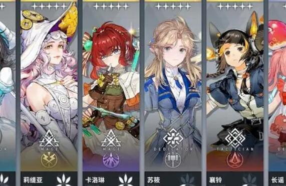 白荊回廊五星角色強(qiáng)度排行榜 五星角色強(qiáng)度排名一圖流