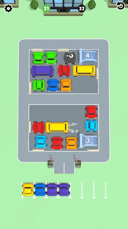 彩色停車擁堵安卓手機(jī)版截圖4