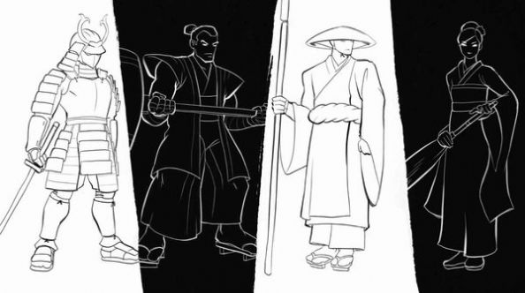 黑白武士道游戲安卓版截圖6