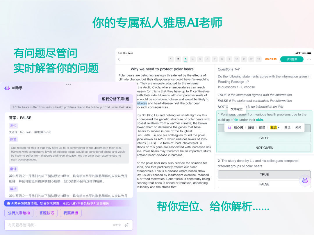 雨燕雅思軟件最新版截圖2