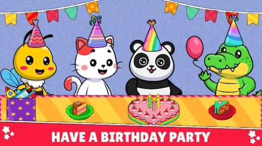 兒童蛋糕生日派對湖下載安裝截圖5