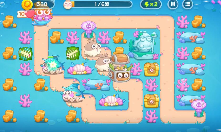 保衛(wèi)蘿卜4海的閨女55關攻略 海的閨女第55關圖文通關詳解