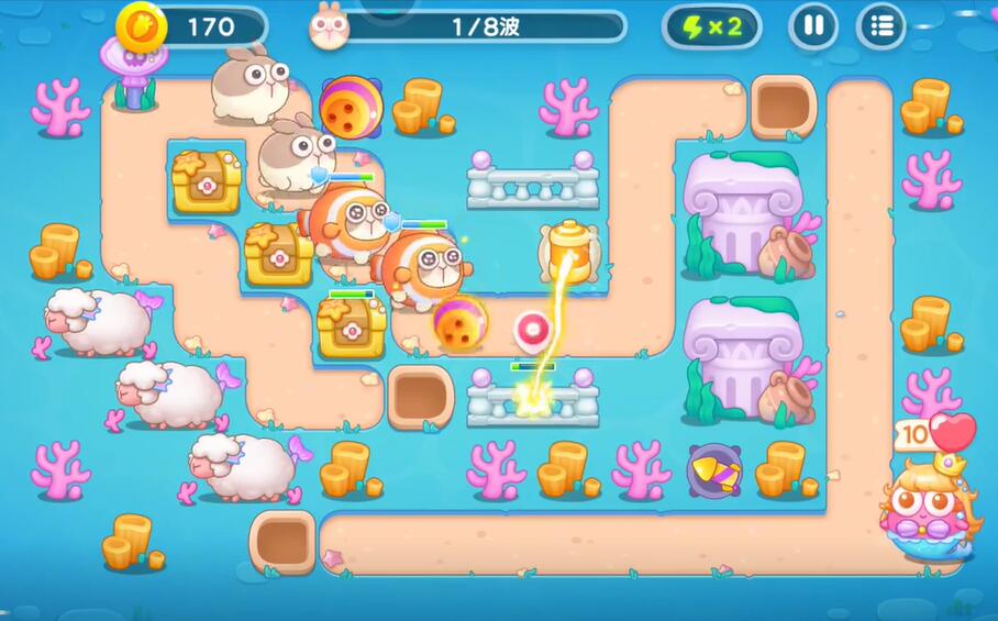 保衛(wèi)蘿卜4海的閨女59關(guān)攻略 海的閨女第59關(guān)圖文通關(guān)流程