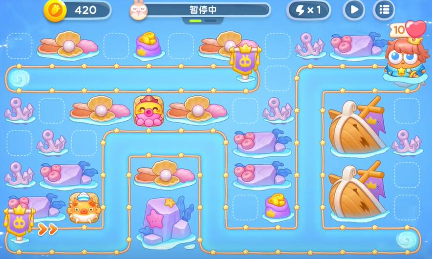 保衛(wèi)蘿卜4海的閨女第45關(guān)攻略 海的閨女第45關(guān)圖文通關(guān)解析