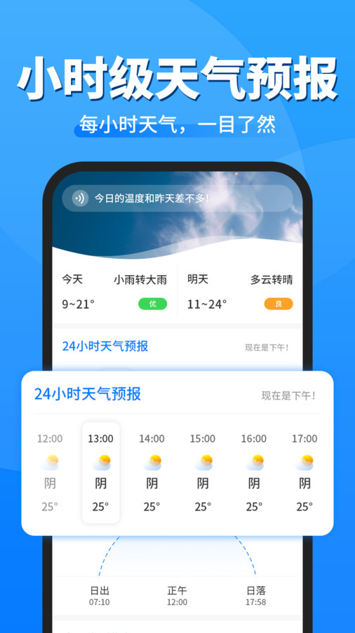 即準天氣預報軟件版截圖2