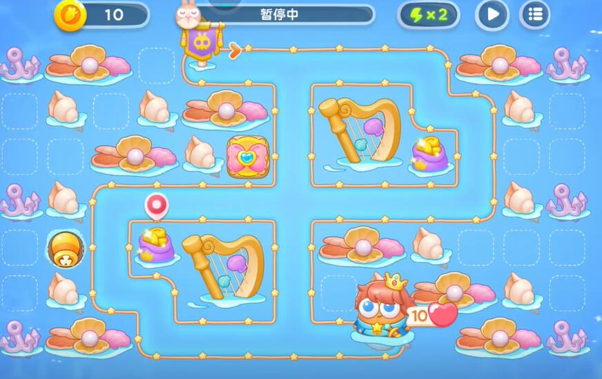保衛(wèi)蘿卜4海的閨女96關(guān)攻略 海的閨女第96關(guān)無(wú)傷全清通關(guān)技巧分享