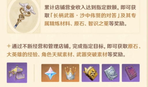 原神升煉研巧萬策金活動介紹