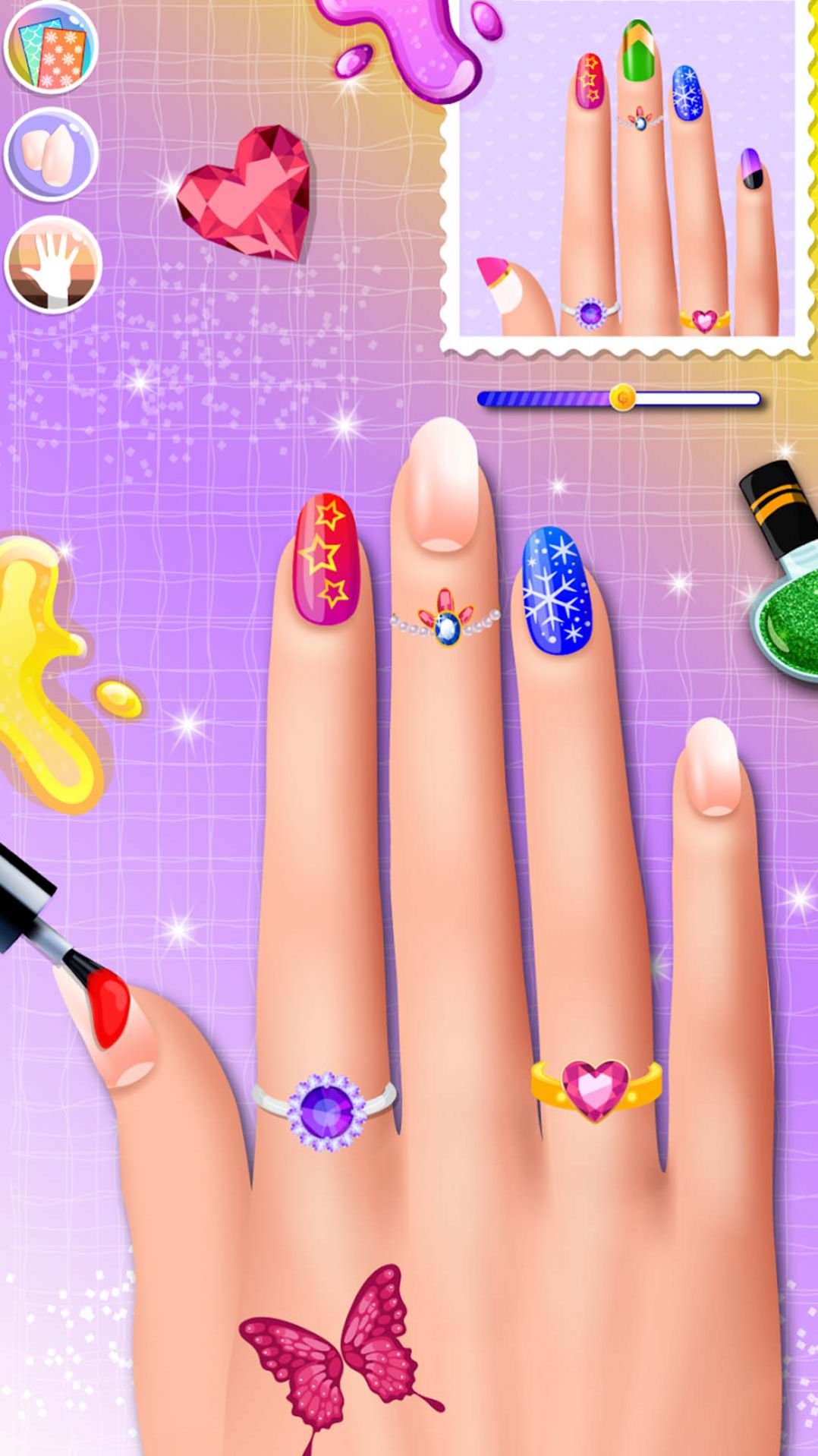 時(shí)尚少女美甲店無廣告最新版截圖2