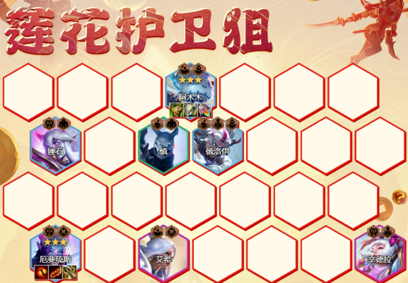 云頂之弈s11蓮華護(hù)衛(wèi)狙陣容推薦 蓮華護(hù)衛(wèi)狙陣容羈絆搭配攻略