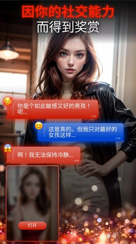 Flirtly虛擬戀人游戲中文版截圖3