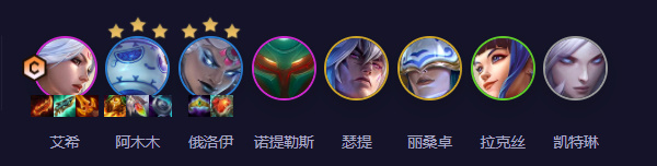 云頂之弈最新寒冰陣容搭配