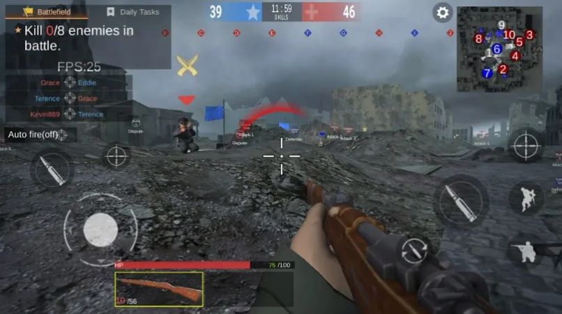 英雄榮耀二戰(zhàn)風云游戲版截圖1