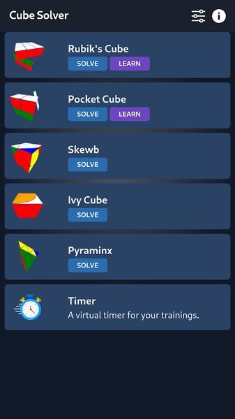 CubeSolver魔方軟件截圖1