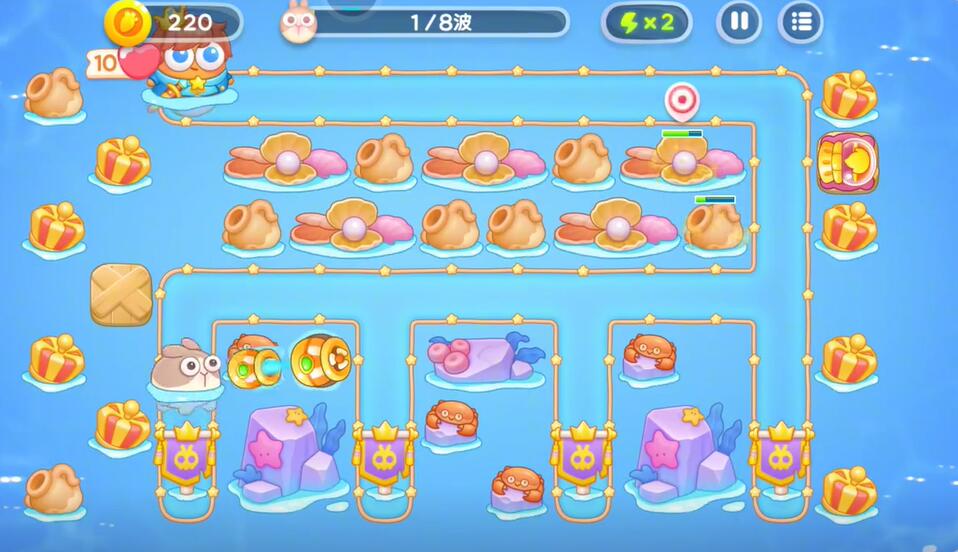 保衛(wèi)蘿卜4海的閨女114關(guān)攻略 海的閨女第114關(guān)滿星圖文通關(guān)方法