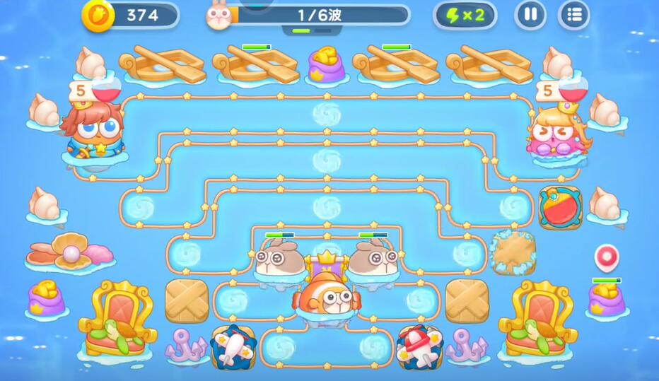 保衛(wèi)蘿卜4海的閨女115關(guān)攻略 海的閨女第115關(guān)圖文通關(guān)詳解