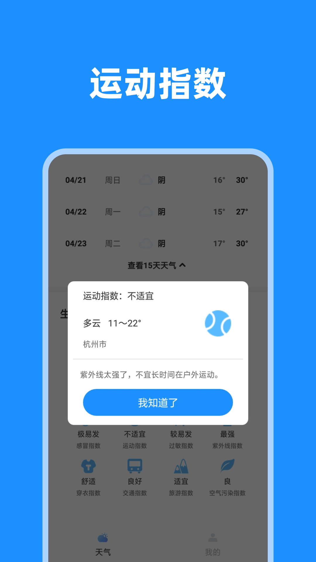 一览天气预报软件最新版截图3: