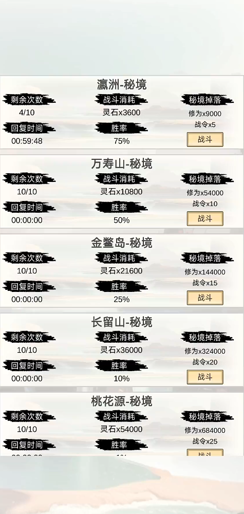 洪荒修仙無(wú)限點(diǎn)擊砍怪升級(jí)游戲免廣告下載截圖3