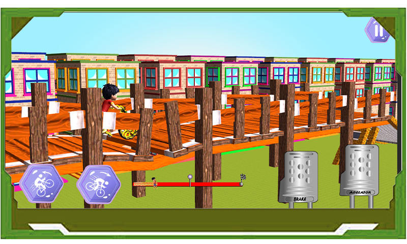 学校道路自行车截图4: