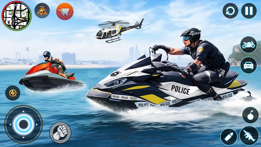 警車追逐小偷安卓版截圖2