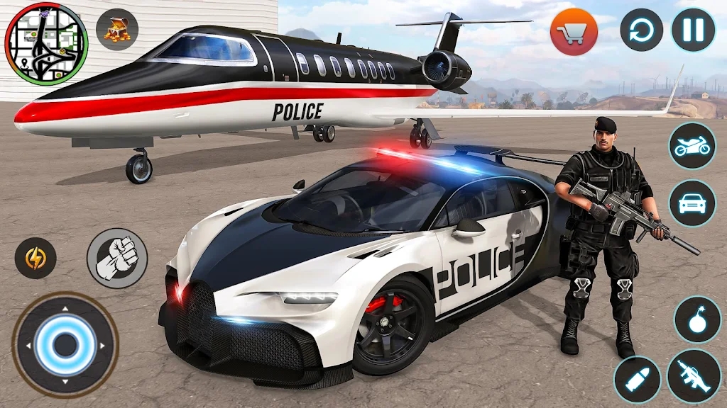 警車追逐小偷安卓版截圖4