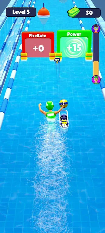 水球投擲跑中文安卓版（Water Polo Run）截圖4