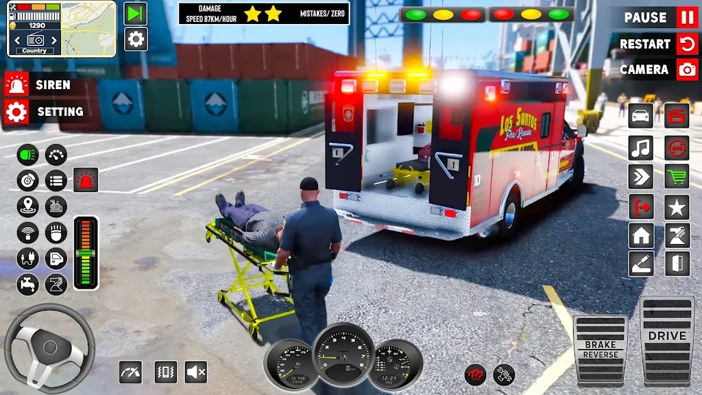 US緊急救護車3D截圖3