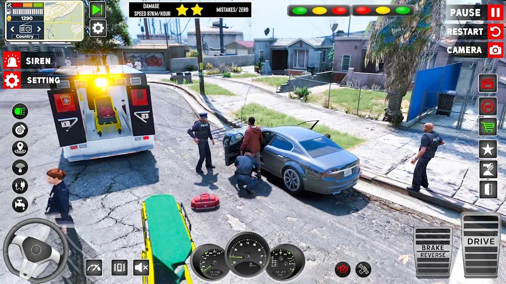 US緊急救護車3D截圖2
