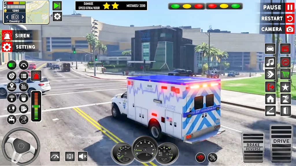US緊急救護車3D截圖4
