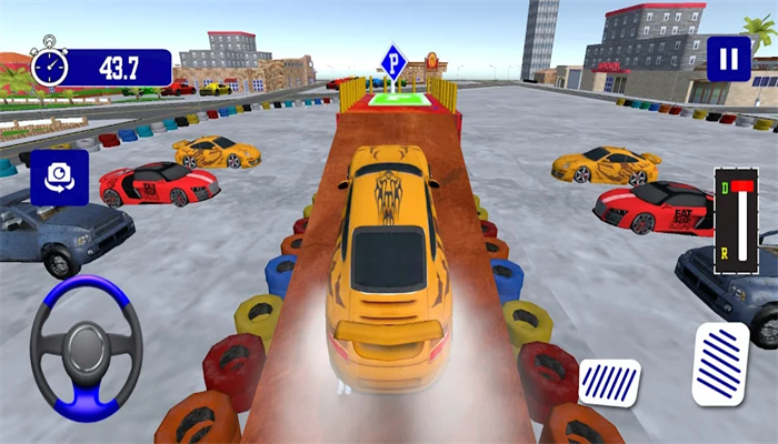 城市停車場模擬3D截圖2
