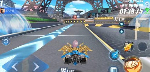 QQ飛車手游迷情法蘭西近道漂移超車技巧