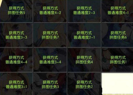 碧藍航線拼圖碎片掉落位置詳解
